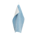 Duo Geschirrtuch Regenblau/Leinen