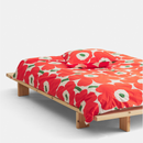 Unikko Bettwäsche-Set Orange/Grün