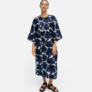 Markkinat Unikko Kleid Blau 38