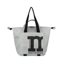 Mono City Unikko Tote Tasche Silbergrau