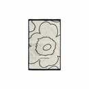 Piirto Unikko Gästehandtuch Weiss/Schwarz