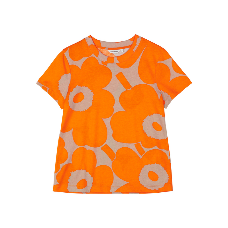Heleys Unikko Shirt Orange/Beige