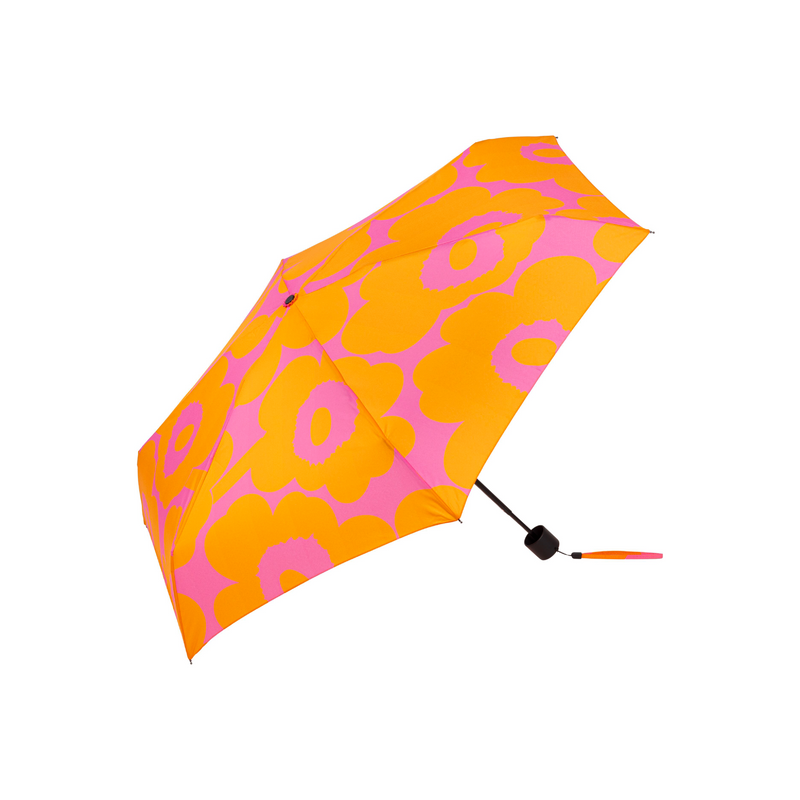 Unikko Regenschirm Mini Manual Orange/Pink