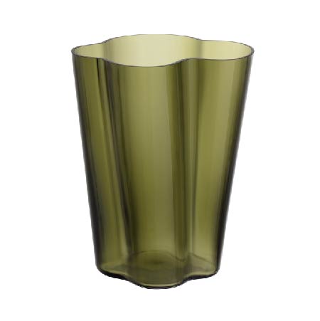 Aalto Vase Moosgrün 270mm