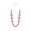 Plumeria Halsschmuck Pink