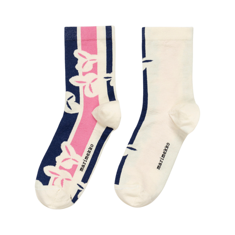 Solny Malja Socken Pink/Schwarz