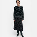 Tahti Unikko Pullover Schwarz/Grau XS