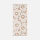 Unikko Badetuch Beige/Weiss