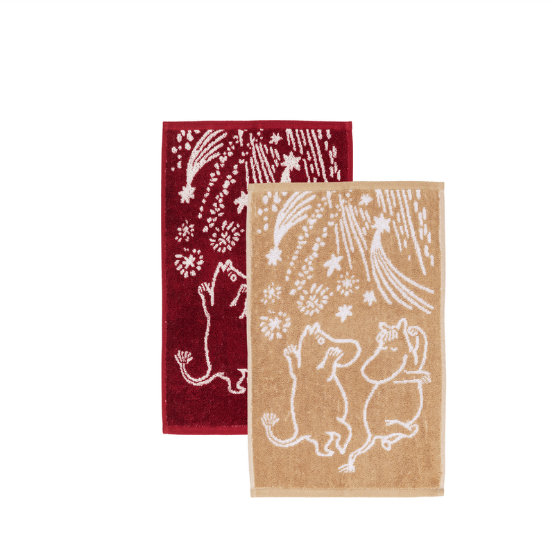 Moomin Festive Moment Gästehandtuch-Set 30x50cm