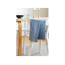 Rinne Geschirrtuch Blaubeerblau/ Beige