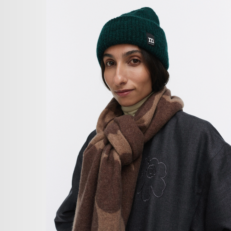 Pjettar Solid Mütze Dunkelgrün
