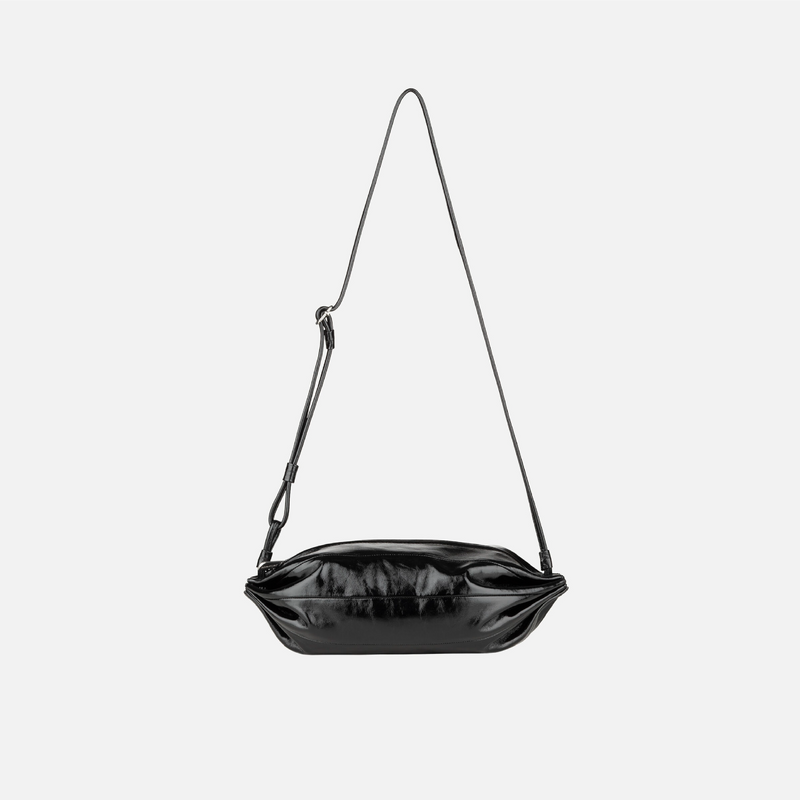 Karla  Patent Ledertasche Schwarz