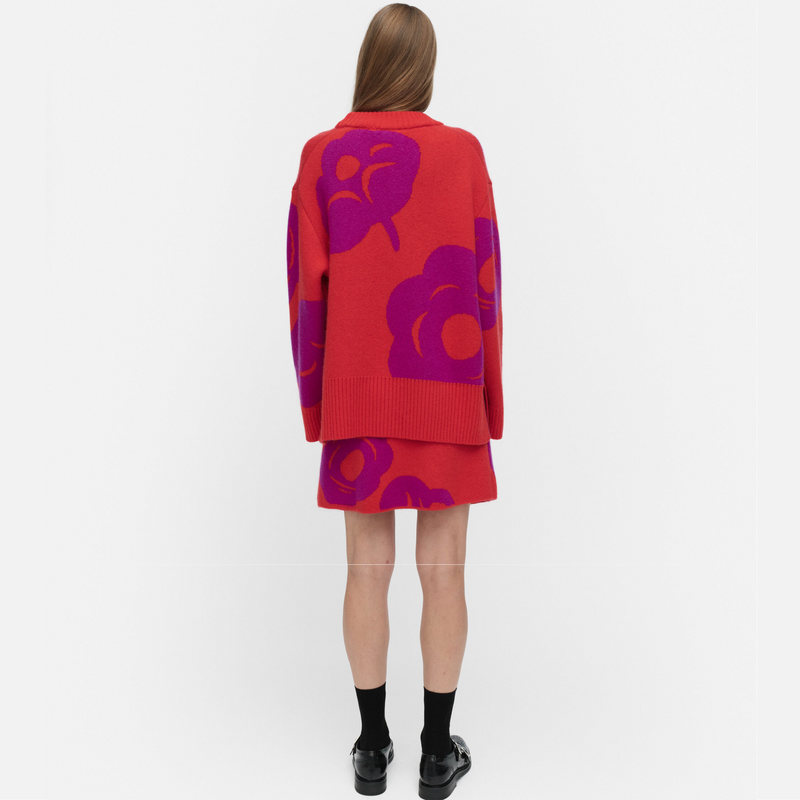 Kartakteri Tumma  Pullover Rot/ Lila