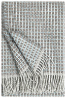 Havas Wolldecke Grau/Hellwassergrün