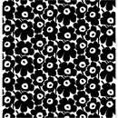 Pieni Unikko  Baumwollstoff Weiss/Schwarz 190