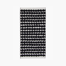 Räsymatto Handtuch Weiss/Schwarz