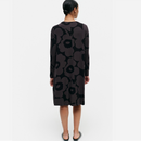 Terassi Unikko Jerseykleid Schwarz 234