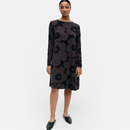 Terassi Unikko Jerseykleid Schwarz 234