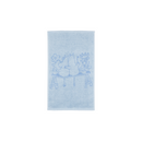 Moomin Gästehandtuch Love 30x50cm Hellblau