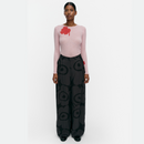 Nähtävyys  Unikko Hose Schwarz/Grau