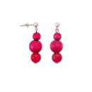 Irene Ohrringe Fuchsia