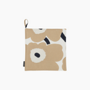 Unikko Topflappen Weiss/Beige EINZELSTÜCK