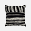 Piccolo Polsterbezug 50x50 Schwarz/Weiss