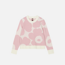 Aukio Unikko Pullover Weiss/ Rosa M