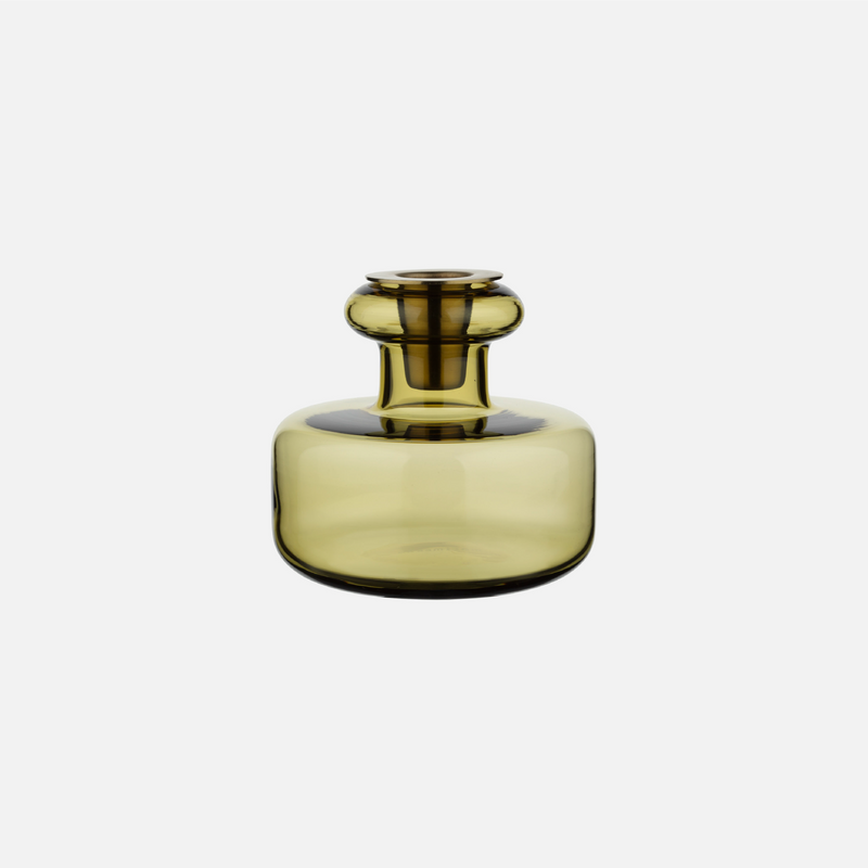 Puteli Kerzenständer Olivgrün