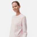 Sekunti Piirto Unikko LS Shirt Ecru/ Pink