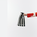 Knitted Mini Tote Merirosvo Schwarz/ Weiss (Kopie)