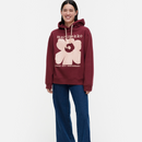 Luuppi Unikko Hoodie Weinrot/Rosa XL