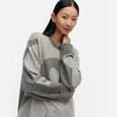 Neutra Unikko Pullover Hellgrau/ Grau