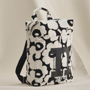 Mono Rucksack Unikko Schwarz/Weiss