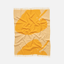 Valkea Yö  Wolldecke Gelb