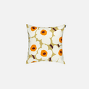 Pieni Unikko Polsterbezug Ockergelb/ Orange 50x50cm