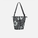 All Day Handtasche Unikko Grau/Schwarz