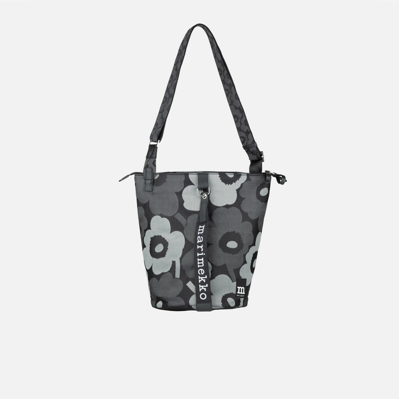 All Day Handtasche Unikko Grau/Schwarz