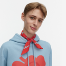 Astrilli Piirto Unikko Tuch Rot/Hellblau