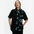 Fiore Pieni Unikko Schal Schwarz/Grau