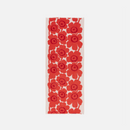 Fiore Pieni Unikko Schal Weiss/ Rot