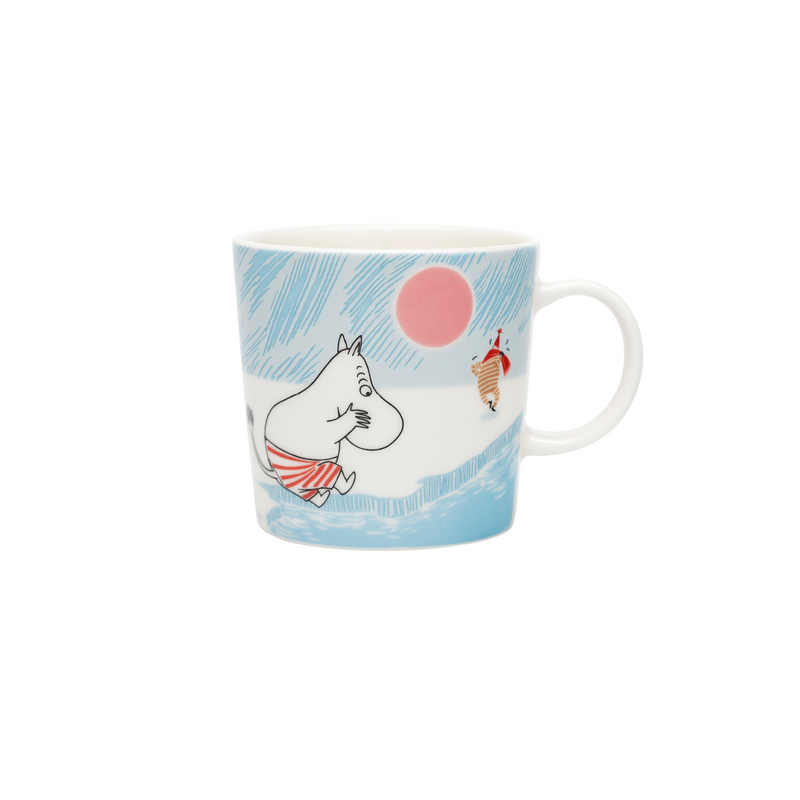 Moomin Ice Swimming Becher 30cl  Winteredition 2025