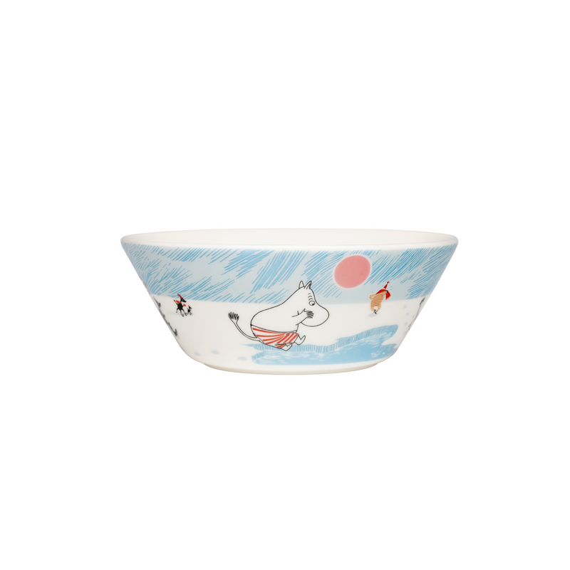 Moomin Ice Swimming Bowl Winteredition 2025
