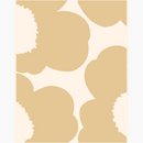 Iso Unikko Baumwollsatin Beige