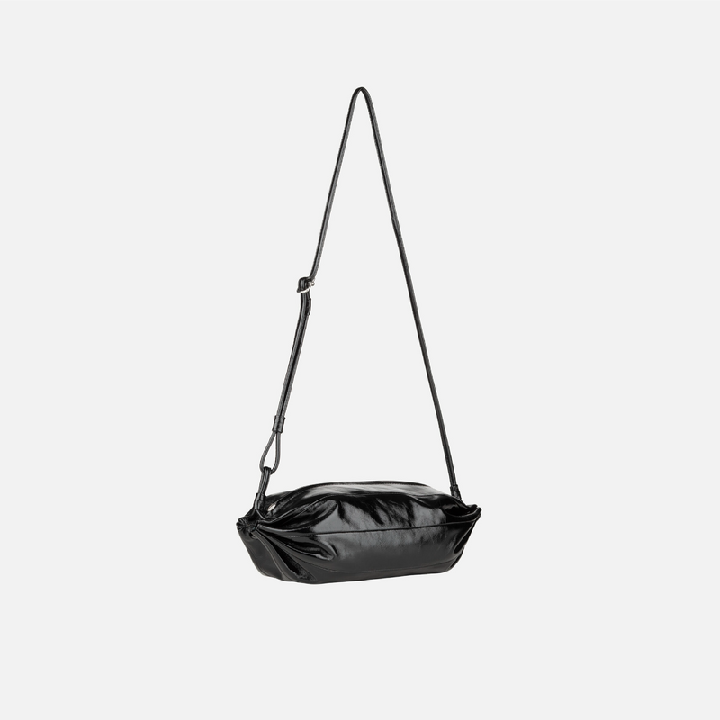 Karla  Patent Ledertasche Schwarz