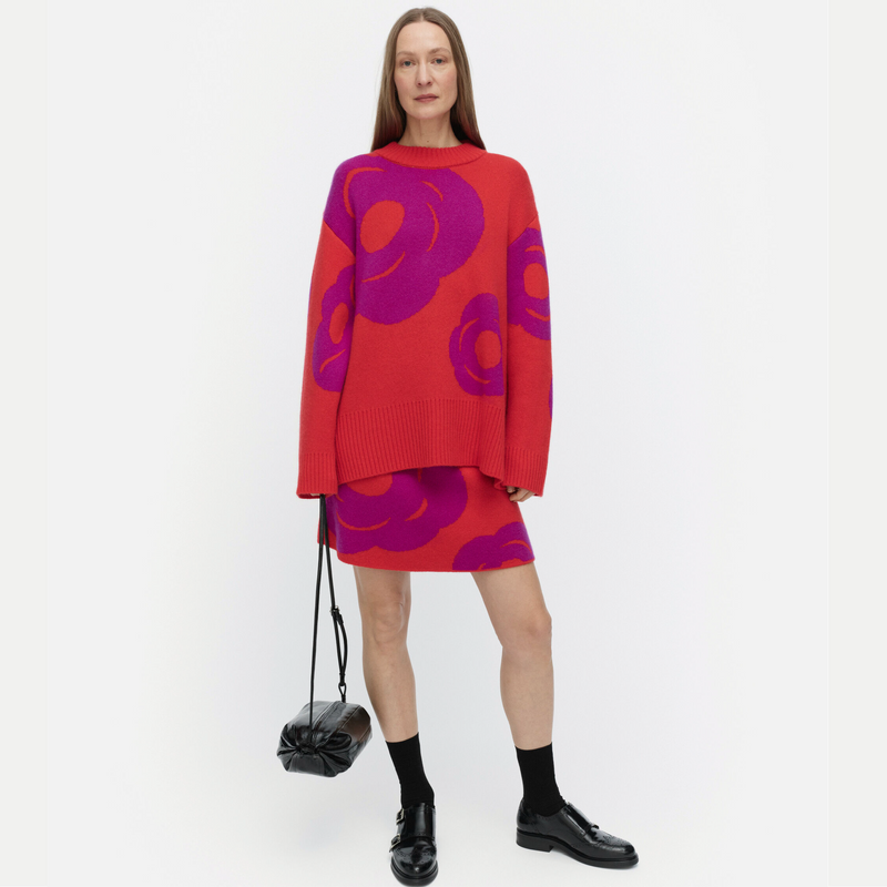 Kartakteri Tumma  Pullover Rot/ Lila