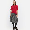 Kehys Piirto Unikko Strickshirt Rot