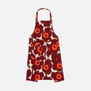 Pieni Unikko Kochschürze Weinrot/ Rot 844