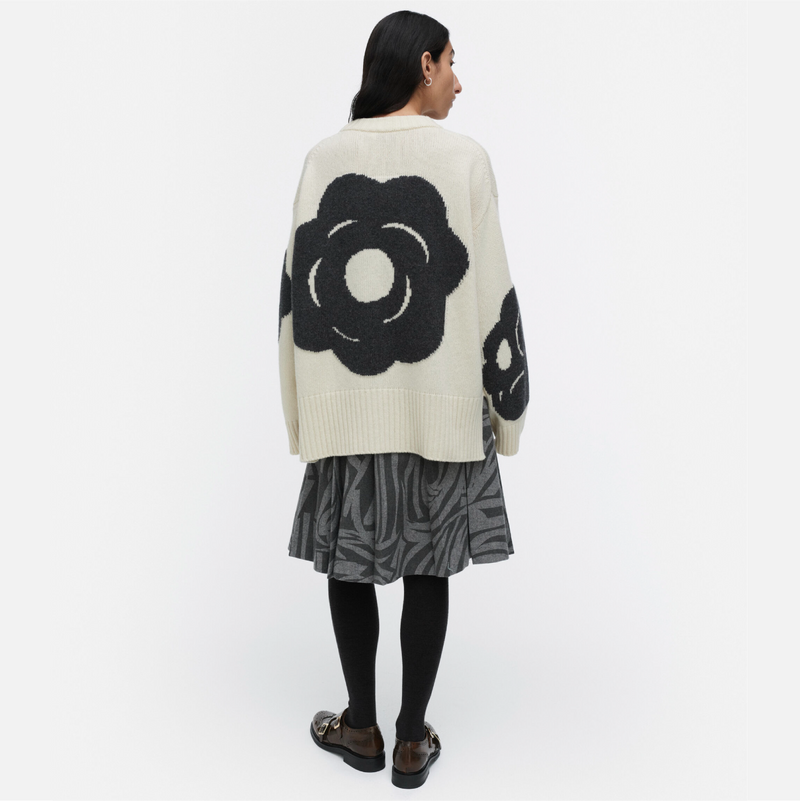 Luonto Tumma  Pullover Weiß/ Schwarz