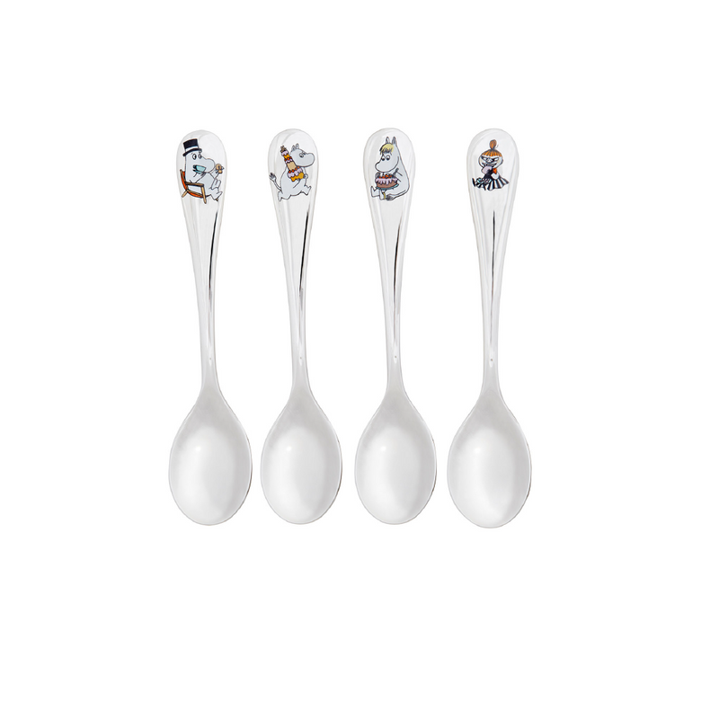 Moomin Kaffeelöffel-Set Fest (4Löffeln)